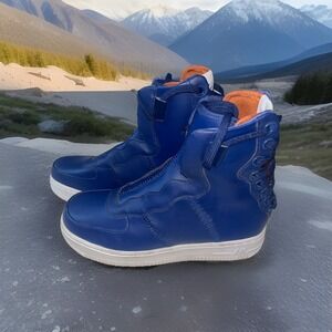 NEW Nike Air Force 1 Rebel XX High Top Blue Volt AO1525-401‎ Women's Size 5 Rare